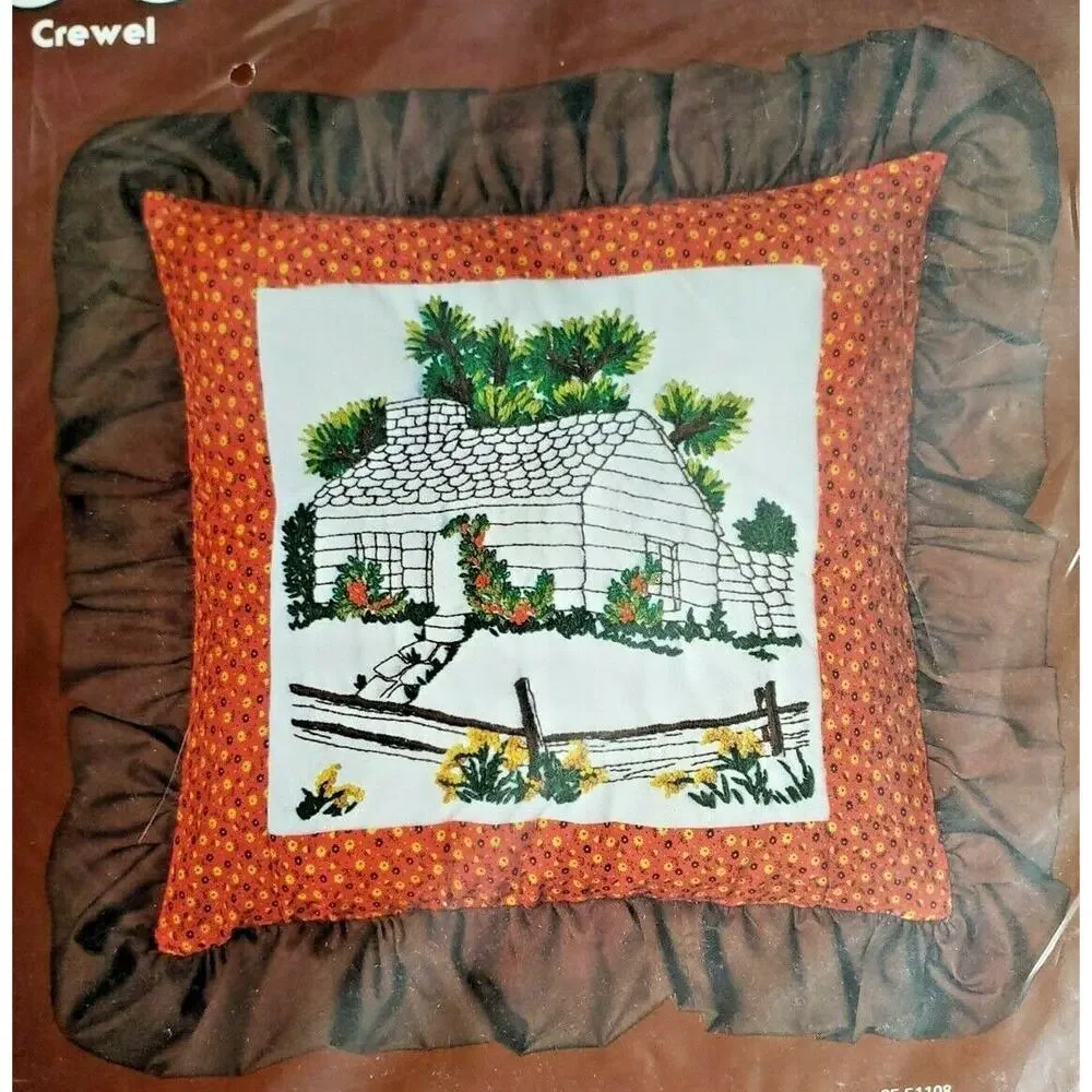 Cozy Log‎ Cabin Pillow 17